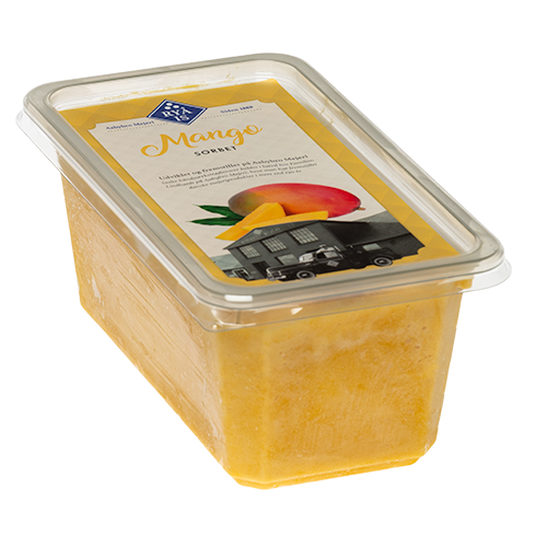 Mango Sorbet 800ml - Ryå Is