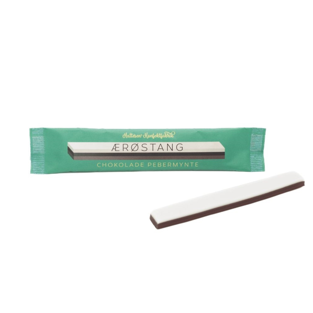 Ærøstang: Mynte & Chokolade - Hattesens Konfektfabrik