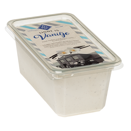 Vanilje LIGHT 800ml - Ryå Is
