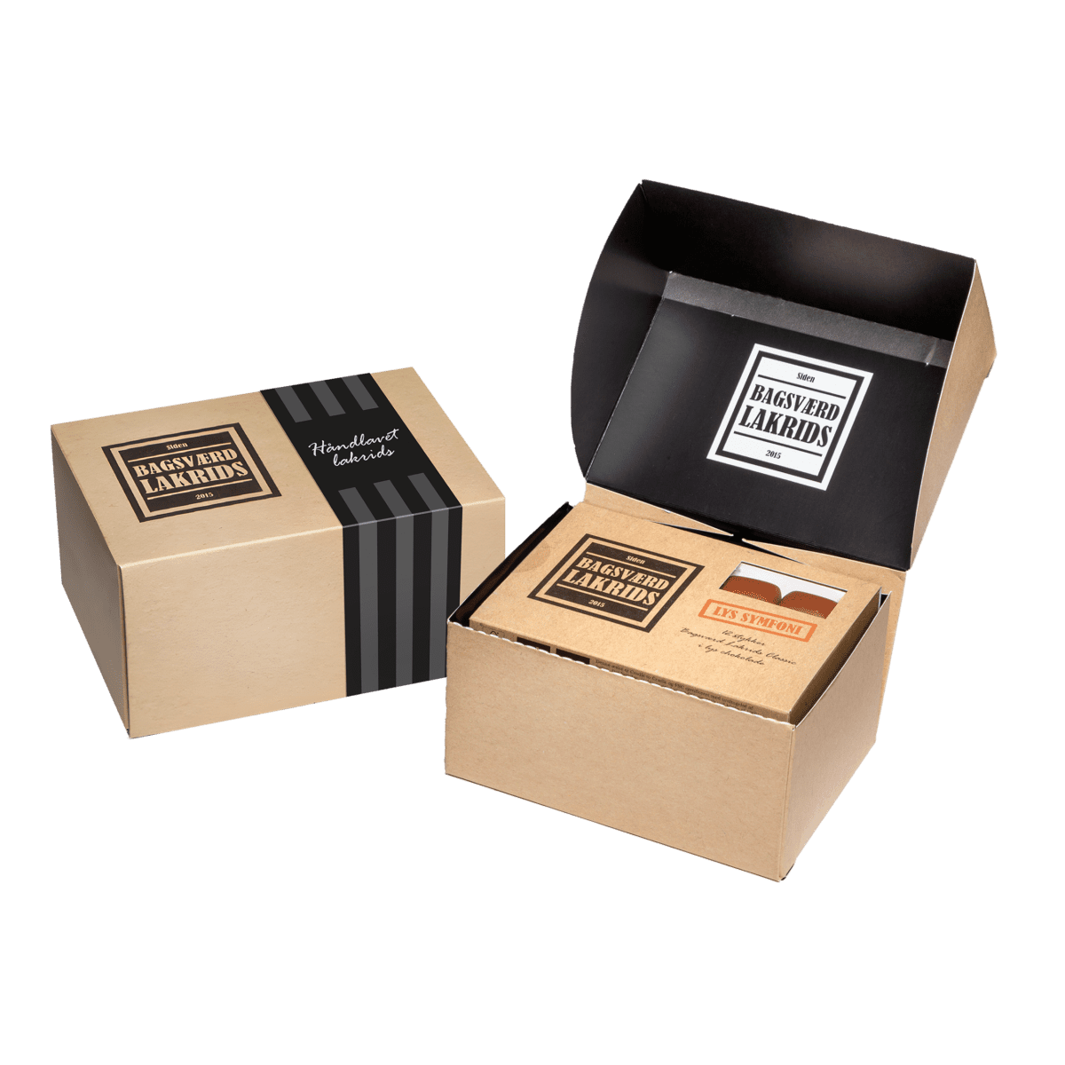 Sort Symfoni Gavebox - Bagsværd Lakrids