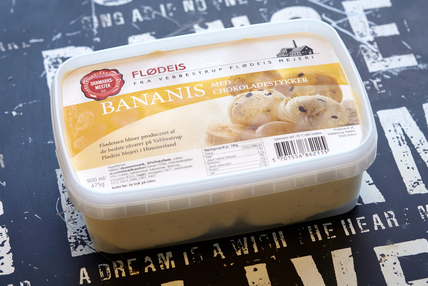 Bananis med Chokoladestykker