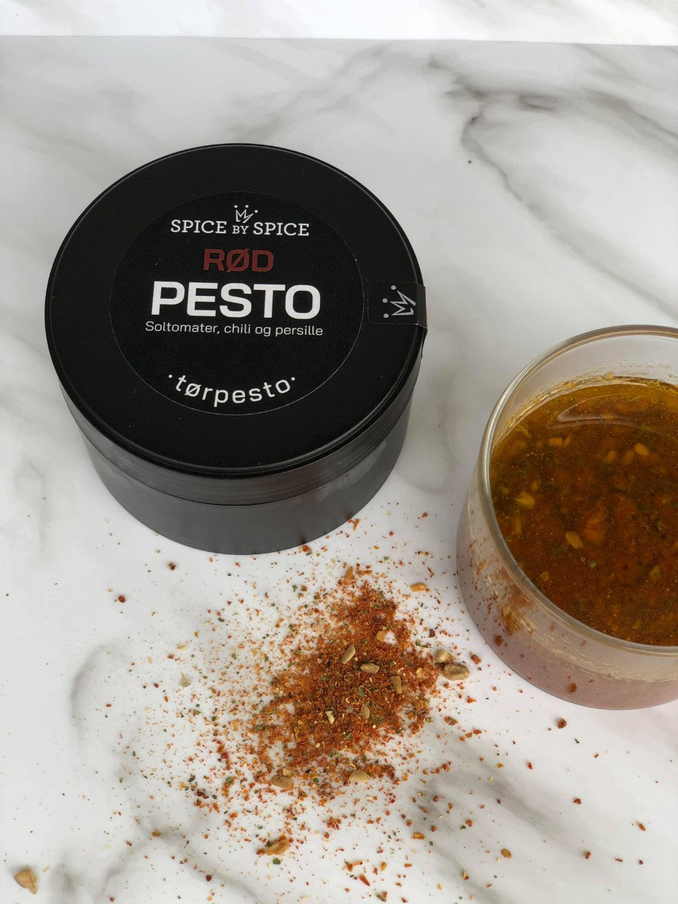 Pesto | Rød | Tomater, Chili & Persille