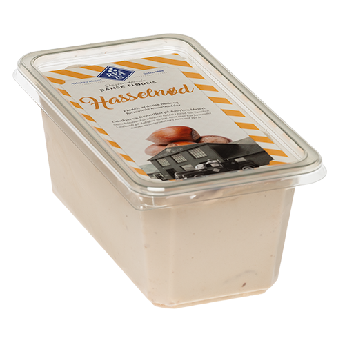 Hasselnød 800ml - Ryå Is