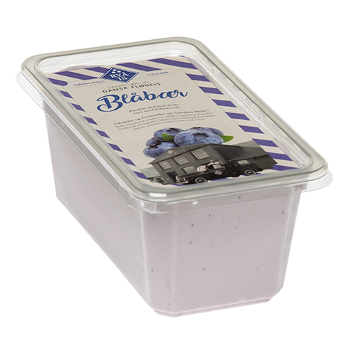 Blåbær 800ml - Ryå Is
