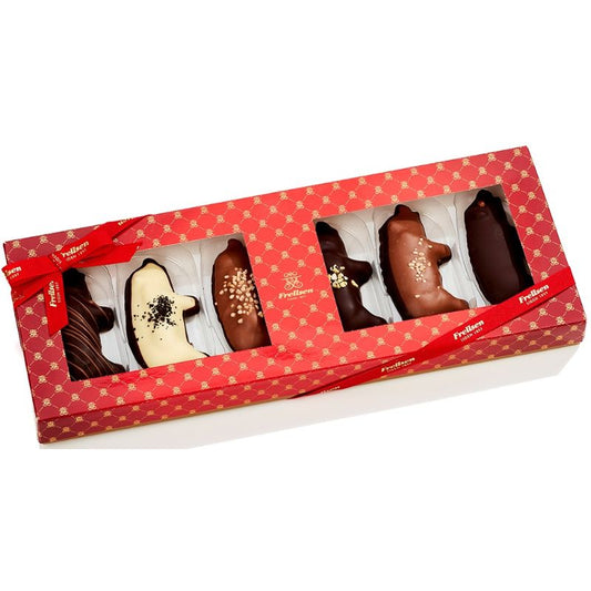 Juleæske m/6 Halve Grise 240g - Frellsen