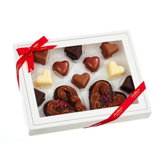 Gaveæske m/20 Hjerter 5 Var. 270g - Frellsen