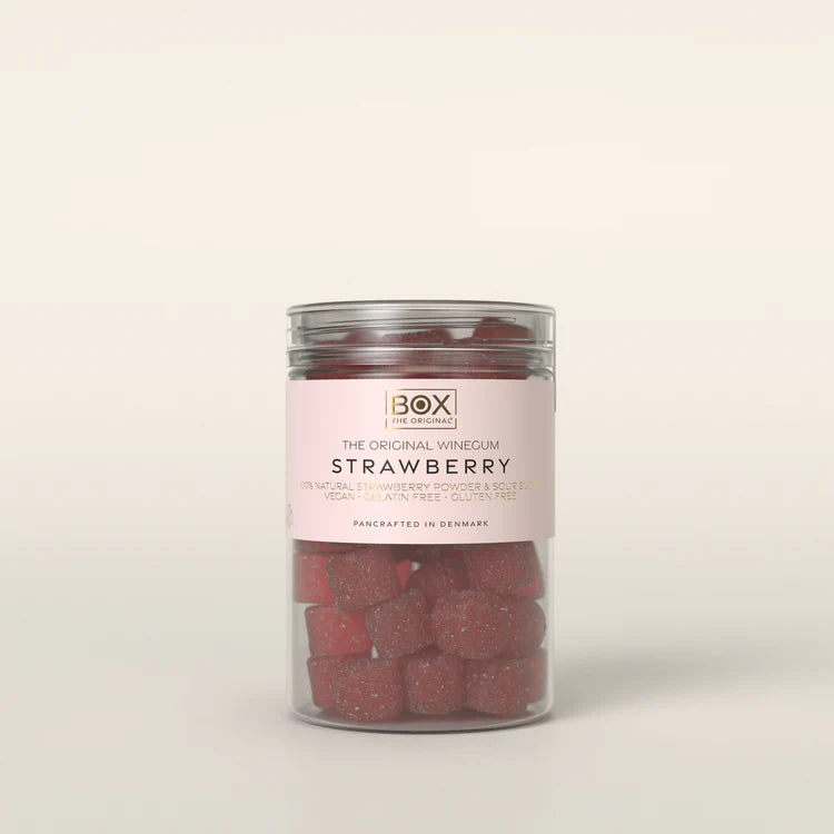 Strawberry Vingummi - Box The Original – Unyttigt.dk