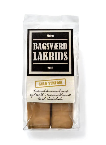Guld Symfoni Stænger (2 stk.) - Bagsværd Lakrids