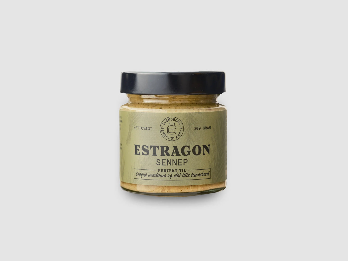Estragon Sennep fra Svendborg sennepsfabrik