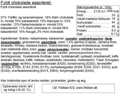 Fyldt Chokolade 500g - Frellsen