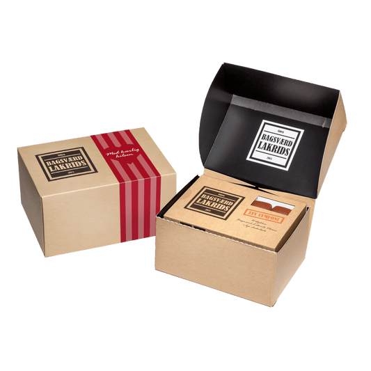 Rød Symfoni Gavebox - Bagsværd Lakrids