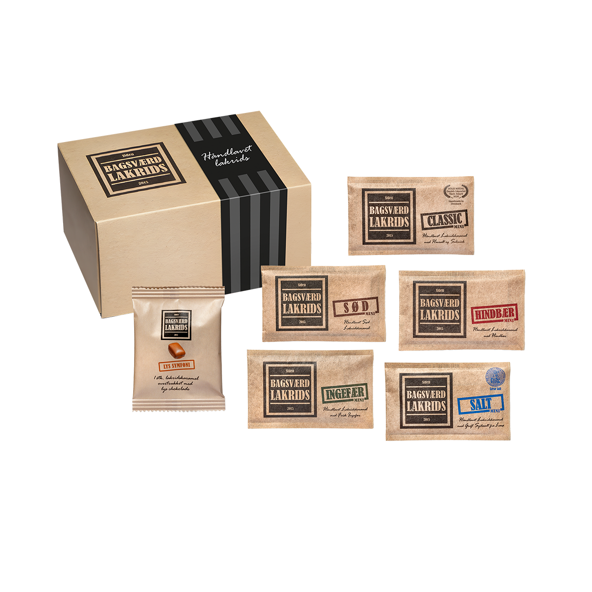 Sort Gavebox Minier - Bagsværd Lakrids