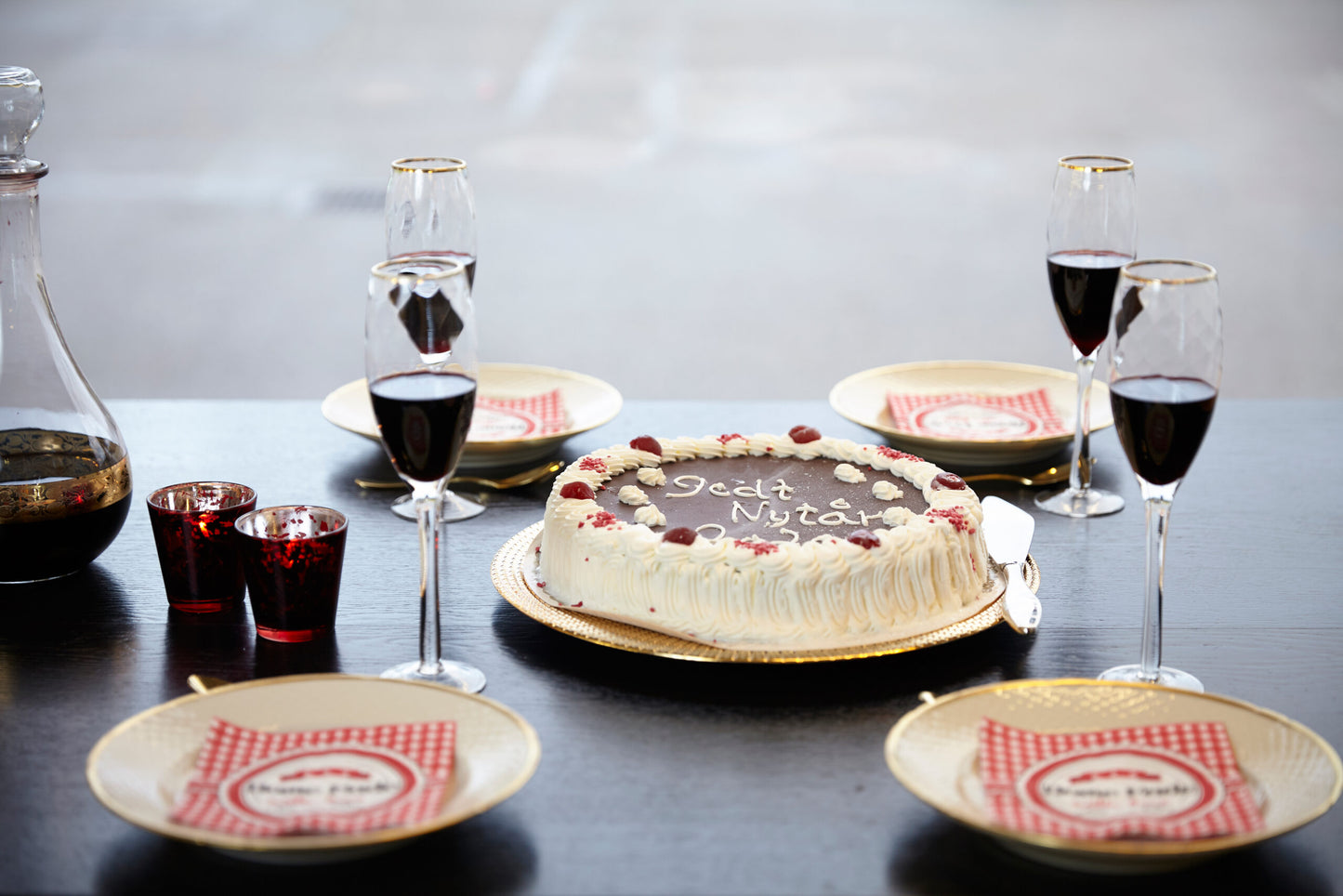 Islagkage m. valgfri tekst