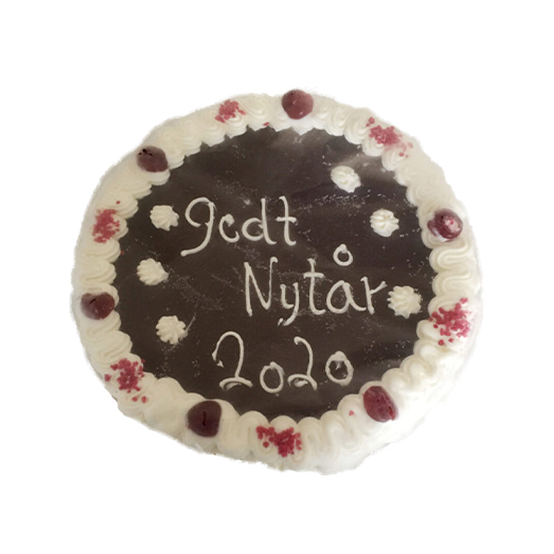 Islagkage m. valgfri tekst