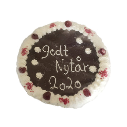 Islagkage m. valgfri tekst