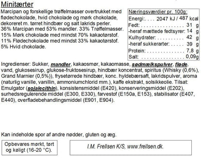 Minitærter 250g - Frellsen
