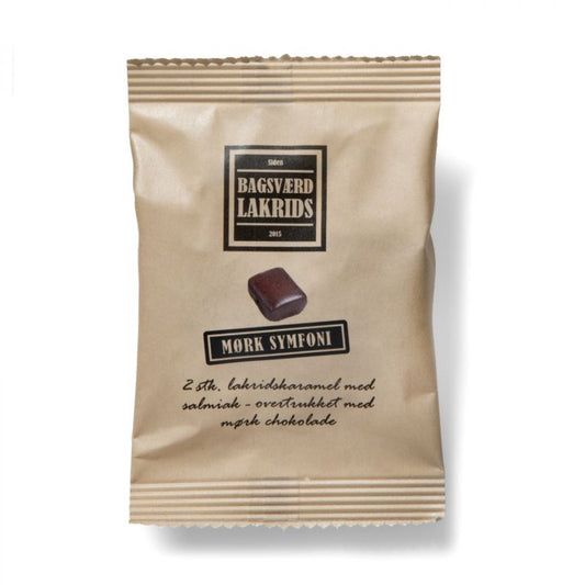 Mørk Symfoni stykker (2 stk.) - Bagsværd Lakrids